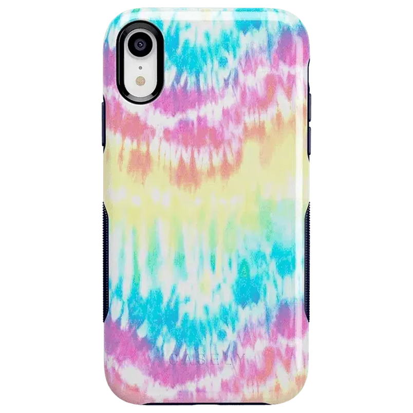 Wild & Free | Classic Rainbow Tie Dye iPhone Case iPhone Case get.casely Bold iPhone XR 