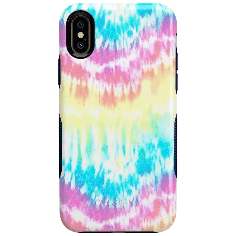 Wild & Free | Classic Rainbow Tie Dye iPhone Case iPhone Case get.casely Bold iPhone XS Max 