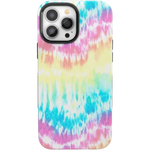 Wild & Free | Classic Rainbow Tie Dye iPhone Case iPhone Case get.casely Bold + MagSafe® iPhone 13 Pro 
