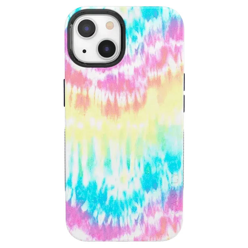 Wild & Free | Classic Rainbow Tie Dye iPhone Case iPhone Case get.casely Bold + MagSafe® iPhone 13 