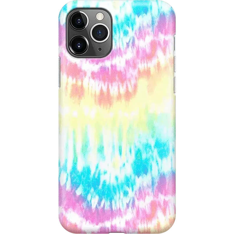 Wild & Free | Classic Rainbow Tie Dye iPhone Case iPhone Case get.casely Classic iPhone 11 Pro 
