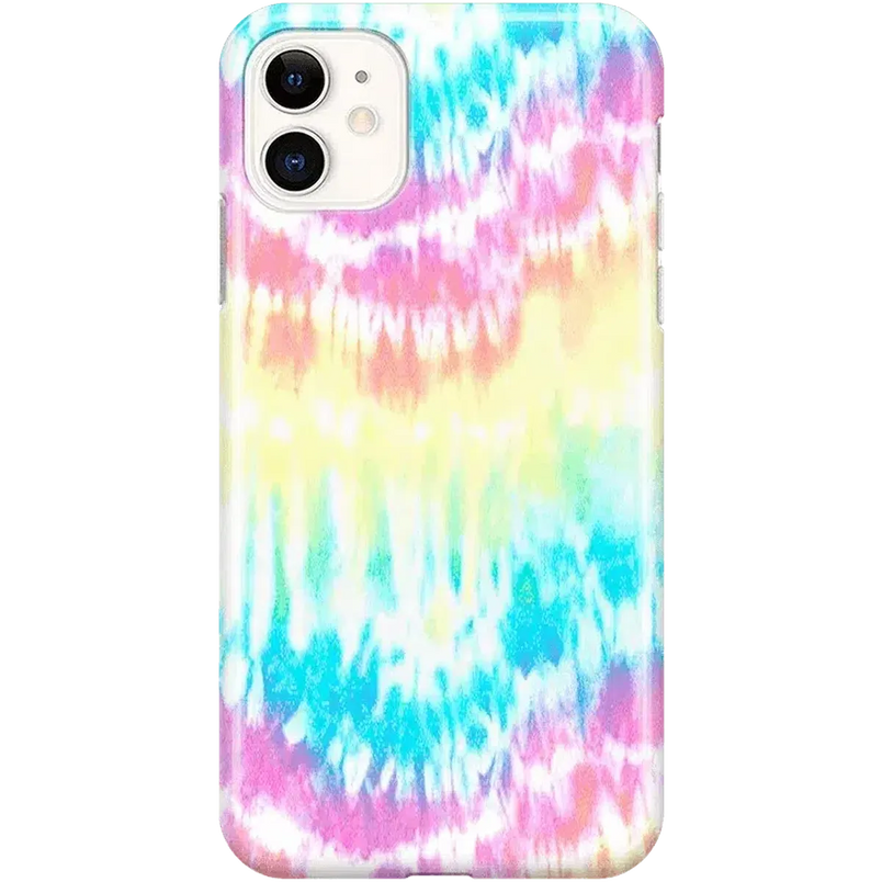 Wild & Free | Classic Rainbow Tie Dye iPhone Case iPhone Case get.casely Classic iPhone 11 
