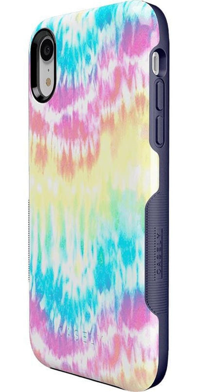 Wild & Free | Classic Rainbow Tie Dye iPhone Case iPhone Case get.casely 