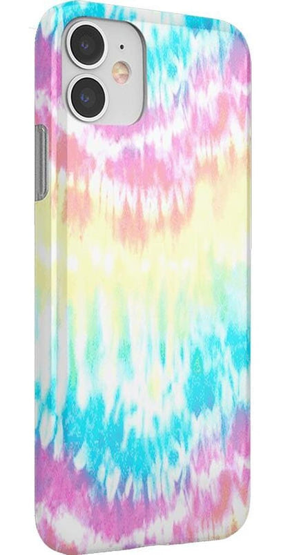 Wild & Free | Classic Rainbow Tie Dye iPhone Case iPhone Case get.casely 