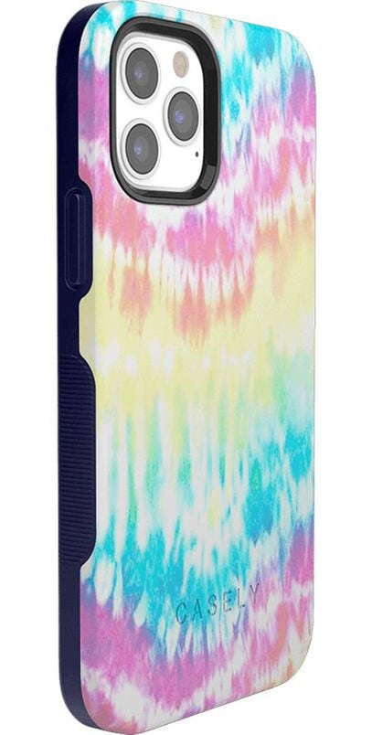 Wild & Free | Classic Rainbow Tie Dye iPhone Case iPhone Case get.casely 