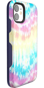 Wild & Free | Classic Rainbow Tie Dye iPhone Case iPhone Case get.casely 