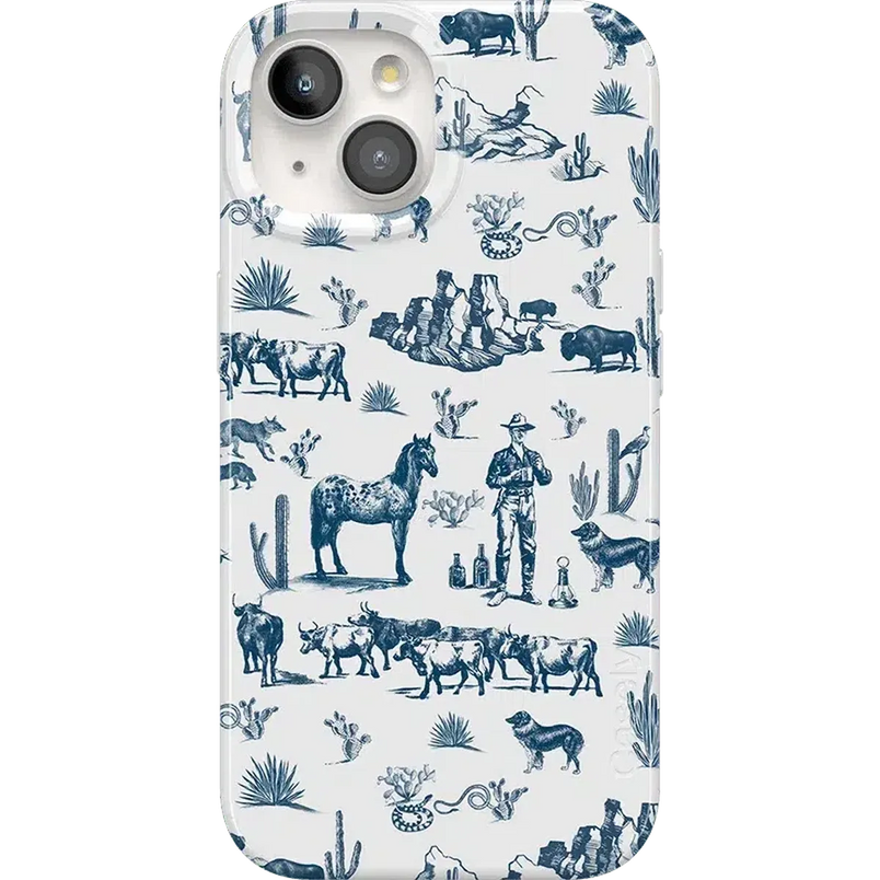 Wild West Adventure | Desert Case iPhone Case get.casely Classic + MagSafe® iPhone 15 Plus