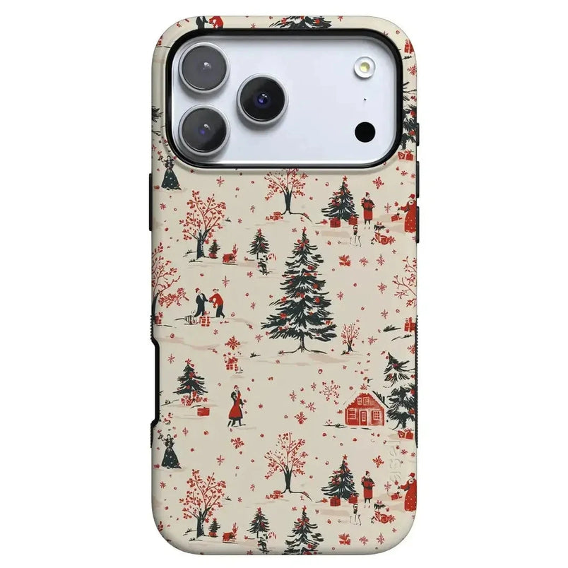 Winter Nostalgia | Vintage Holiday Case Phone Case Casetry Bold Flex + MagSafe® iPhone 17 Pro Max 