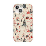Winter Nostalgia | Vintage Holiday Case Phone Case Casetry Classic + MagSafe® iPhone 15 