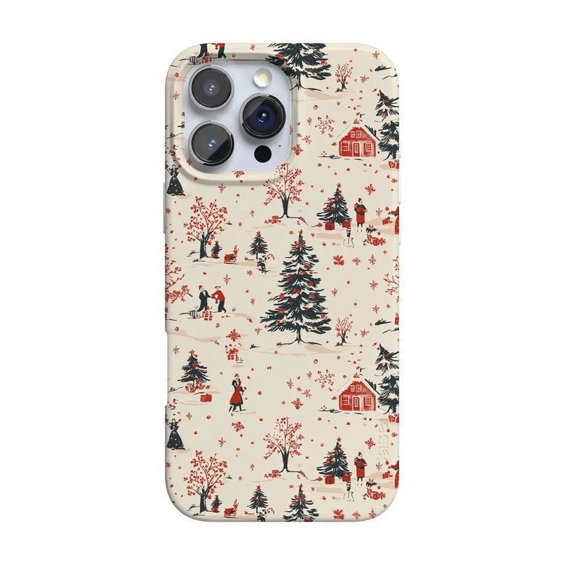 Winter Nostalgia | Vintage Holiday Case Phone Case Casetry Classic + MagSafe® iPhone 16 Pro Max 