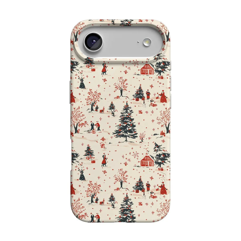 Winter Nostalgia | Vintage Holiday Case Phone Case Casetry Classic + MagSafe® iPhone 17 Air 