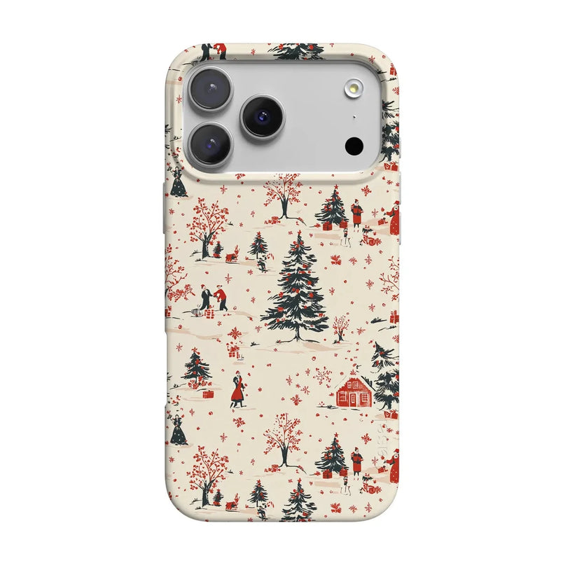 Winter Nostalgia | Vintage Holiday Case Phone Case Casetry Classic + MagSafe® iPhone 17 Pro Max 
