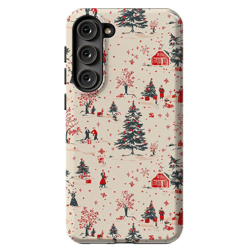 Winter Nostalgia | Vintage Holiday Case Phone Case Casetry Essential Galaxy S23 Plus