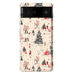 Winter Nostalgia | Vintage Holiday Case Phone Case Casetry Essential Google Pixel 6