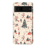 Winter Nostalgia | Vintage Holiday Case Phone Case Casetry Essential Google Pixel 7