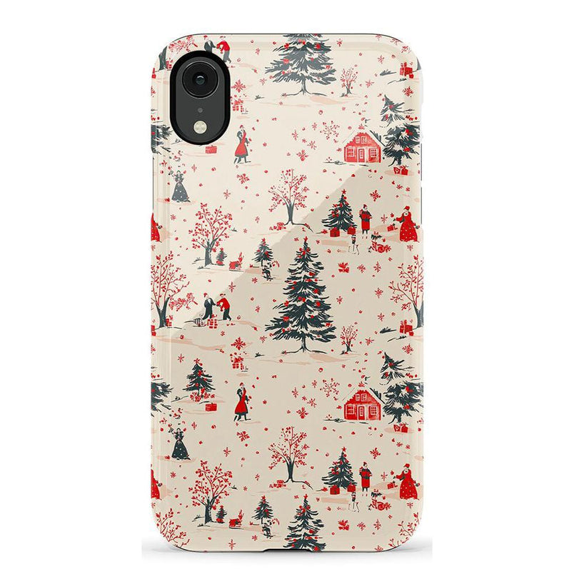 Winter Nostalgia | Vintage Holiday Case Phone Case Casetry Essential iPhone XR 
