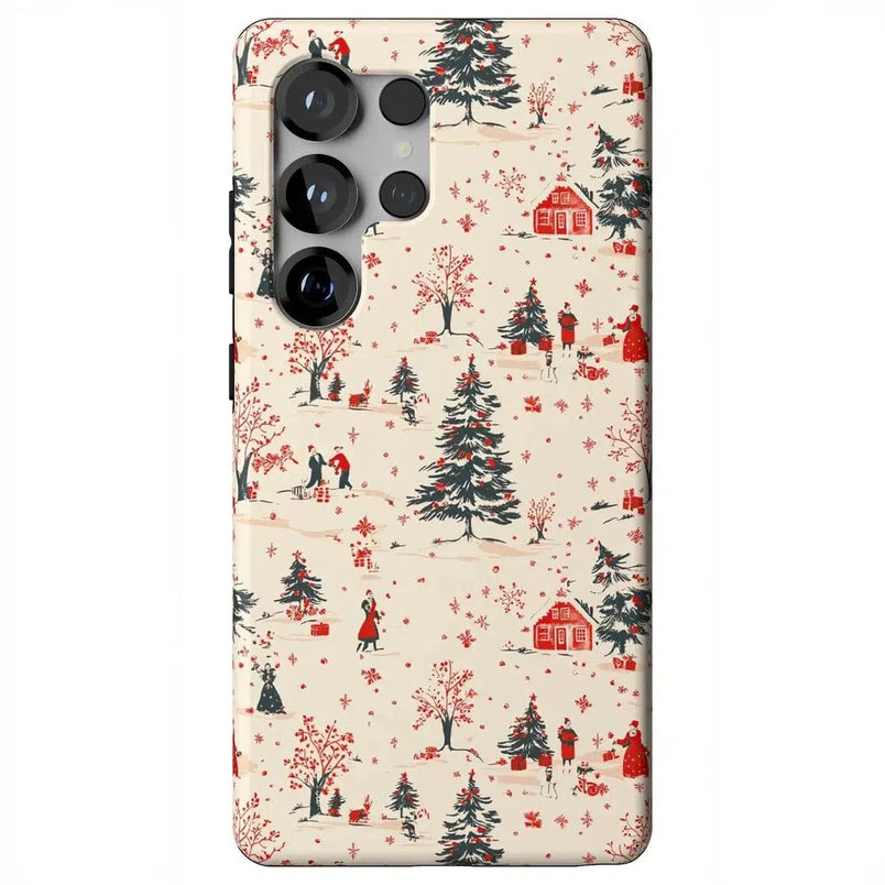 Winter Nostalgia | Vintage Holiday Case Phone Case Casetry Bold Flex + MagSafe® iPhone 12