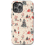 Winter Nostalgia | Vintage Holiday Case Phone Case Casetry Essential + MagSafe® iPhone 12 Pro Max