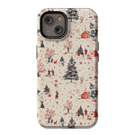 Winter Nostalgia | Vintage Holiday Case Phone Case Casetry Essential + MagSafe® iPhone 14