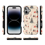 Winter Nostalgia | Vintage Holiday Case Phone Case Casetry 