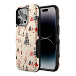 Winter Nostalgia | Vintage Holiday Case Phone Case Casetry 