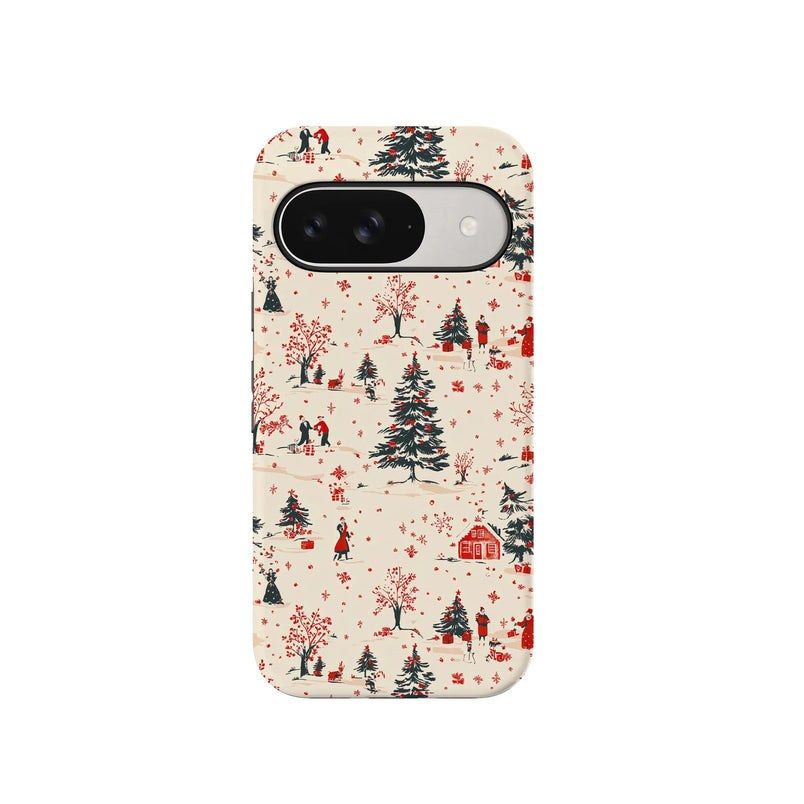Winter Nostalgia | Vintage Holiday Case Phone Case get.casely 