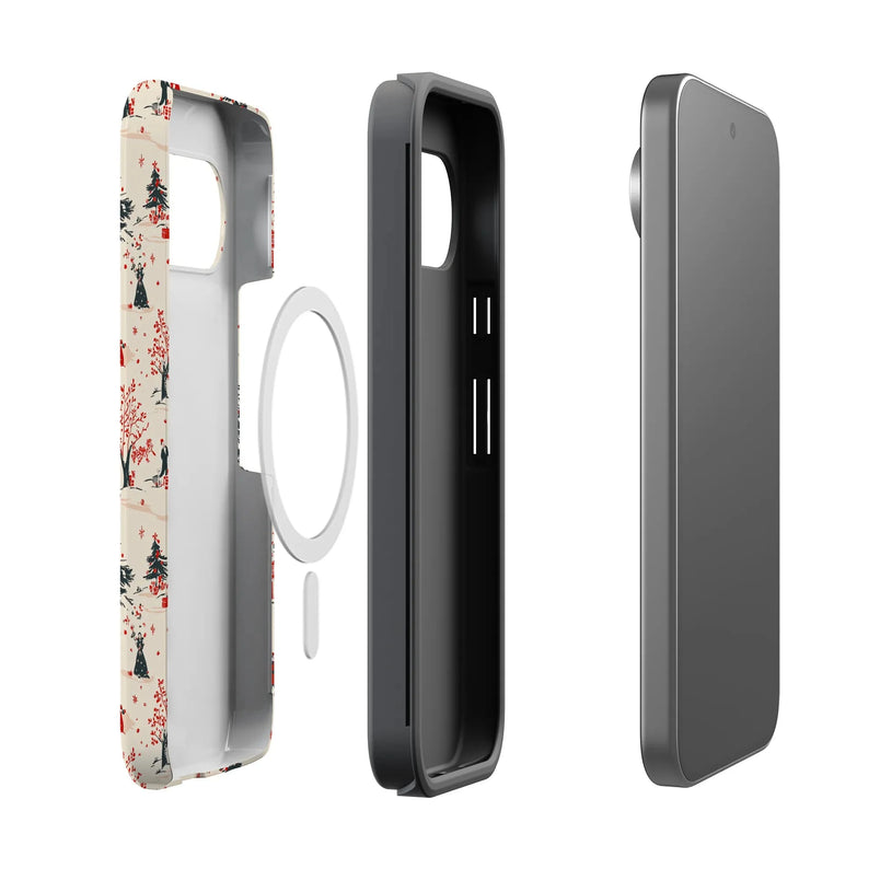 Winter Nostalgia | Vintage Holiday Case Phone Case get.casely 