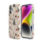 Winter Nostalgia | Vintage Holiday Case Phone Case Casetry 