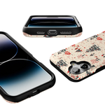 Winter Nostalgia | Vintage Holiday Case Phone Case Casetry 