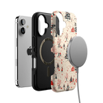 Winter Nostalgia | Vintage Holiday Case Phone Case Casetry 