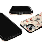 Winter Nostalgia | Vintage Holiday Case Phone Case Casetry 