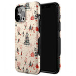 Winter Nostalgia | Vintage Holiday Case Phone Case Casetry 