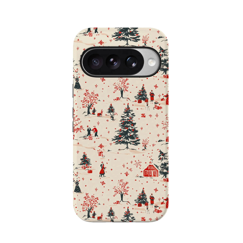 Winter Nostalgia | Vintage Holiday Case Phone Case get.casely 