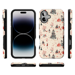 Winter Nostalgia | Vintage Holiday Case Phone Case Casetry 