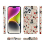 Winter Nostalgia | Vintage Holiday Case Phone Case Casetry 