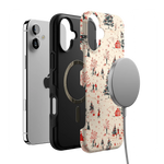 Winter Nostalgia | Vintage Holiday Case Phone Case Casetry 