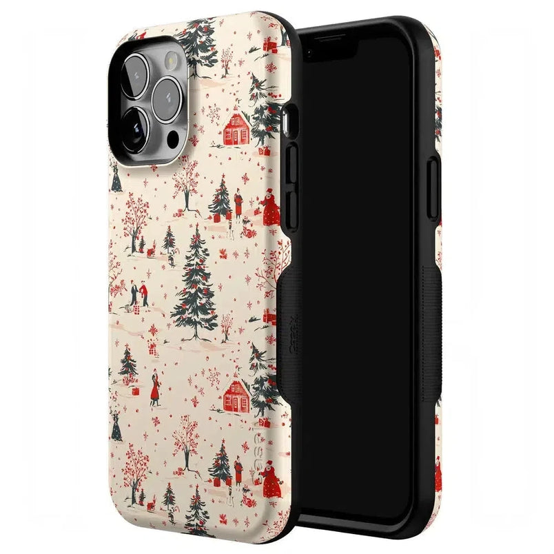 Winter Nostalgia | Vintage Holiday Case Phone Case Casetry 