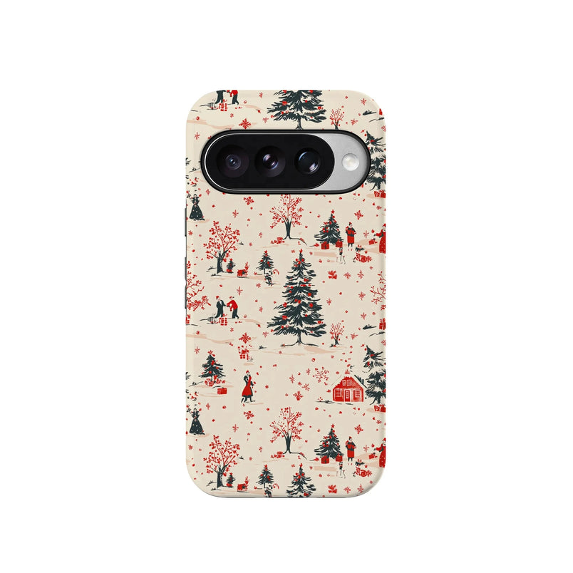 Winter Nostalgia | Vintage Holiday Case Phone Case get.casely 