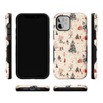 Winter Nostalgia | Vintage Holiday Case Phone Case Casetry 