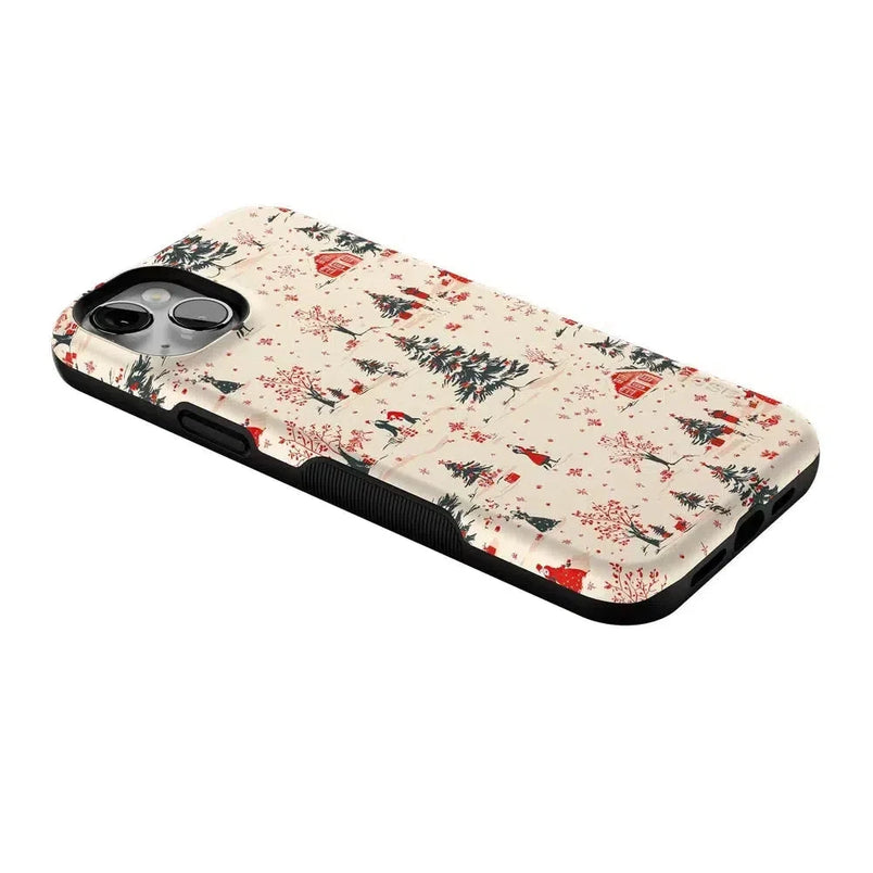 Winter Nostalgia | Vintage Holiday Case Phone Case Casetry Bold Flex + MagSafe® iPhone 14 Pro Max