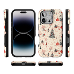 Winter Nostalgia | Vintage Holiday Case Phone Case Casetry 