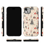 Winter Nostalgia | Vintage Holiday Case Phone Case Casetry 