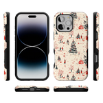 Winter Nostalgia | Vintage Holiday Case Phone Case Casetry 