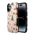 Winter Nostalgia | Vintage Holiday Case Phone Case Casetry 