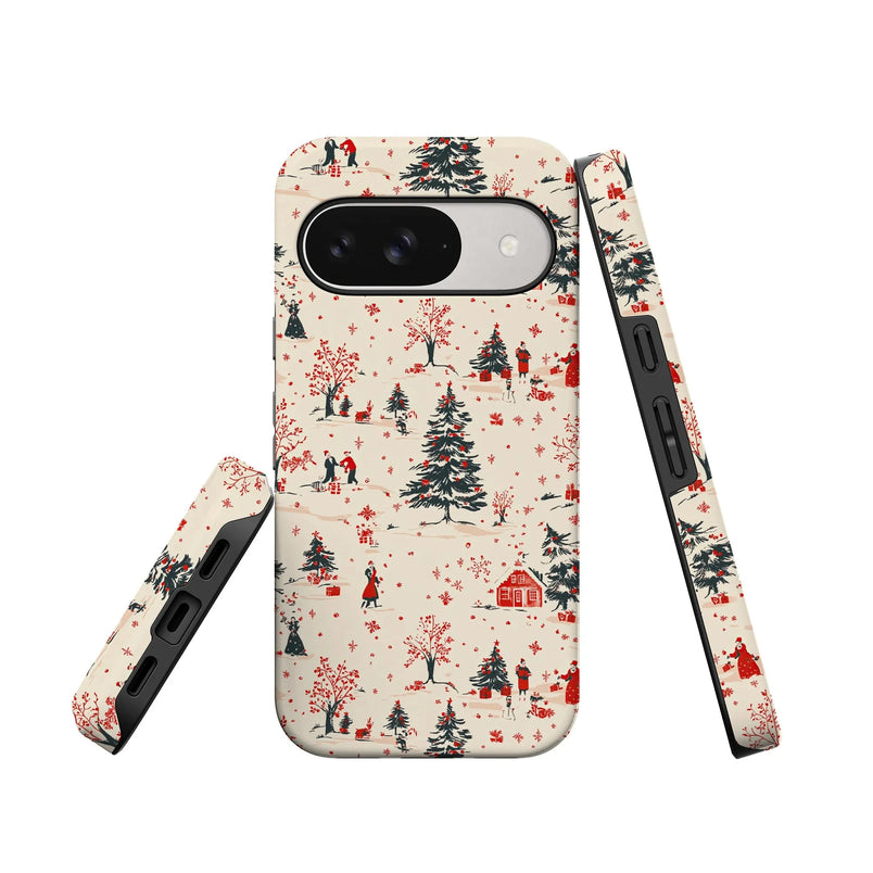 Winter Nostalgia | Vintage Holiday Case Phone Case get.casely 