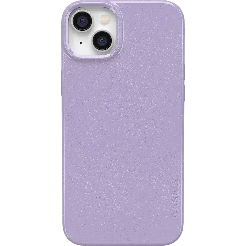 Wisteria | Purple Enchanted Shimmer Case iPhone Case get.casely Classic + MagSafe® iPhone 14 Plus 