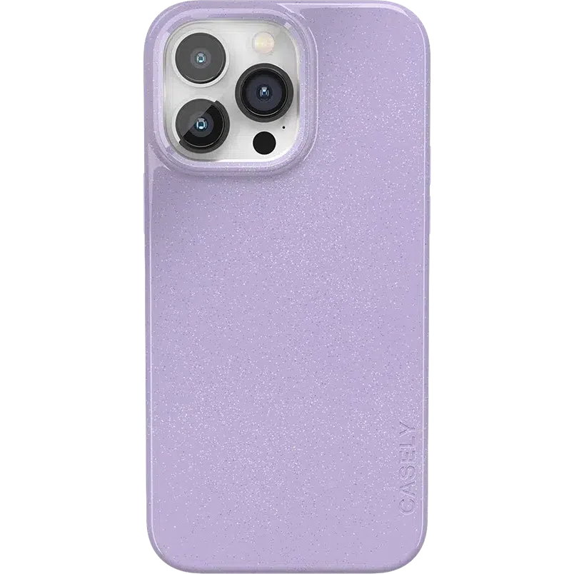 Wisteria | Purple Enchanted Shimmer Case iPhone Case get.casely Classic + MagSafe® iPhone 14 Pro Max 