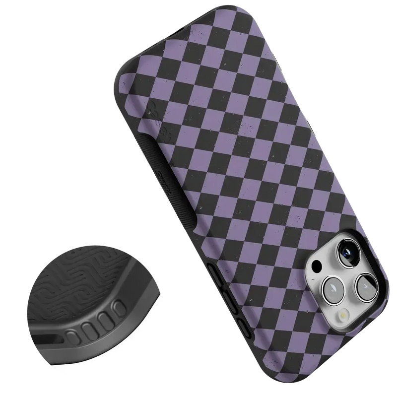 Midnight Hex | Purple Checkered Case