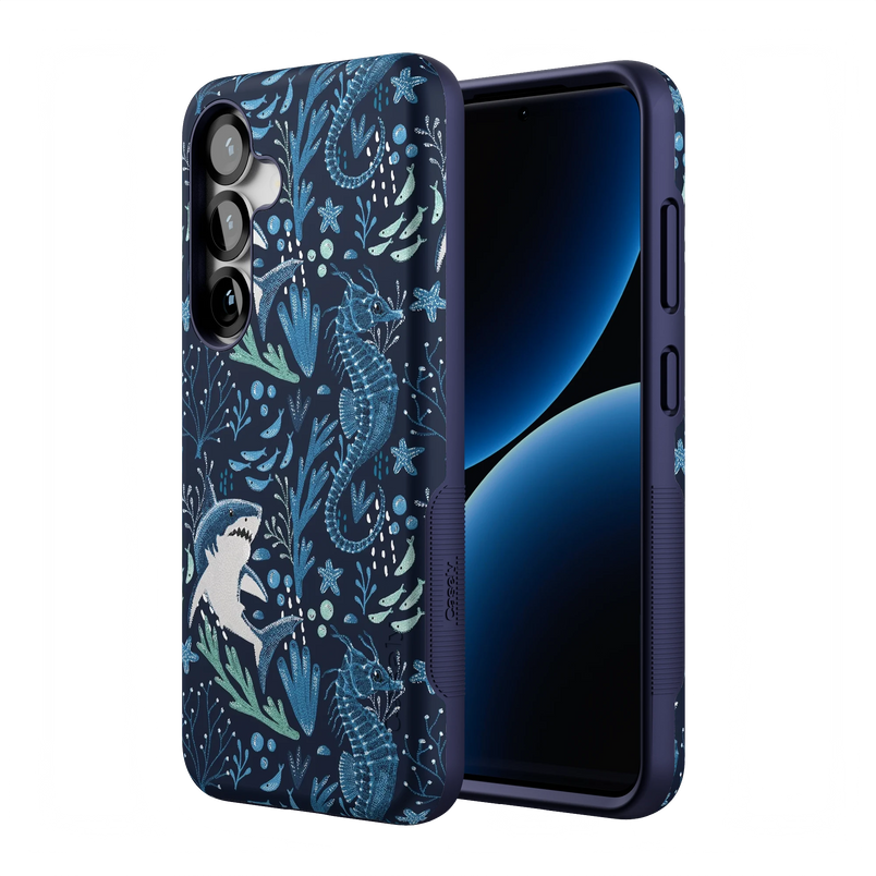 Midnight Reef | Shark Print Case