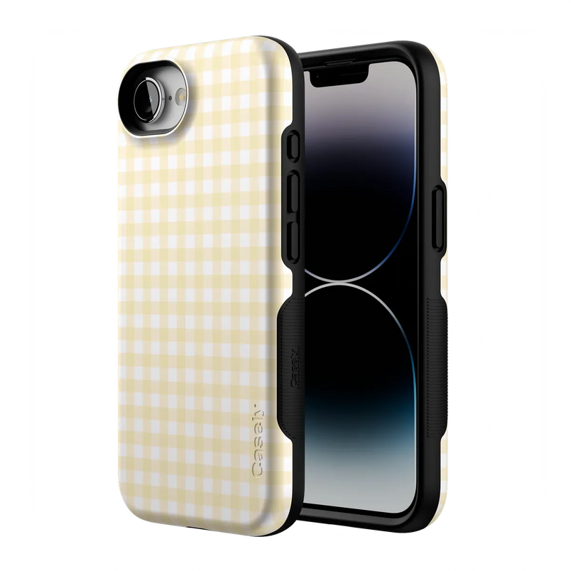 Pastel Picnic | Yellow Gingham Case